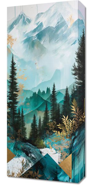 Obraz 30x70cm Przeplatane Krajobrazy zdjęcie 1