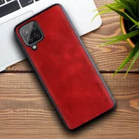 Etui AIORIA Vintage LEATHER do Samsung Galaxy A12 5G / M12 / F12 czerwony