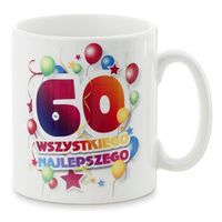 kubek w torebce wszystkiego najlepszego ''60''