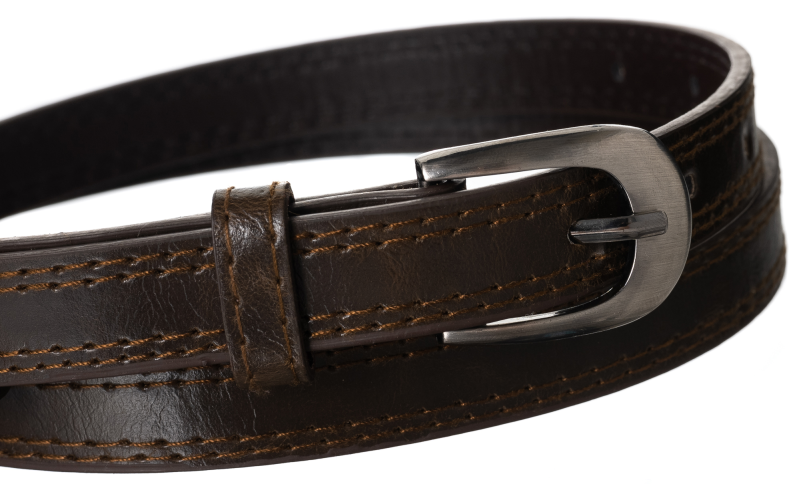 pasek damski pu sbb-cv-1 brown 105 zdjęcie 3