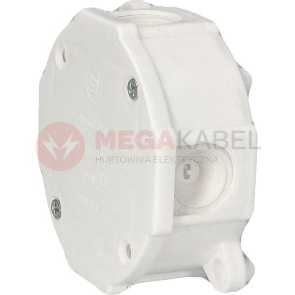 Puszka biała nt IP41 79x79x37 075-01 Viplast zdjęcie 2