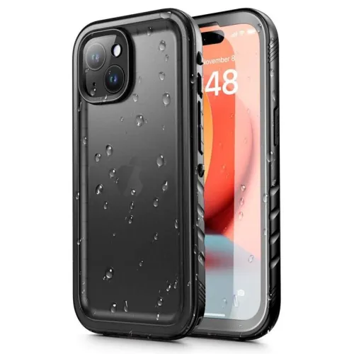 Etui Tech-Protect ShellBox IP68 na iPhone 15 - czarne na Arena.pl