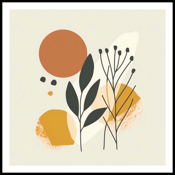 Plakat 100x100cm Botaniczna Presja zdjęcie 3