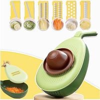 Szatkownica Krajalnica Tarka Do Warzyw 9w1 Zielony