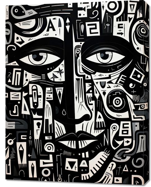 Obraz 70x90cm Labirynt Myśli zdjęcie 1