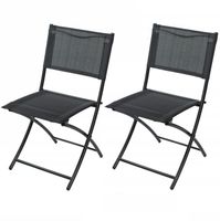 2 x KRZESŁO BALKONOWE składane OGRODOWE na balkon taras metalowe nowoczesne