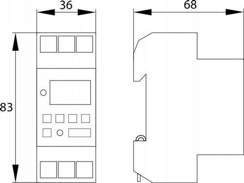 PROGRAMATOR CZASOWY WŁĄCZNIK WYŁĄCZNIK LCD CYFROWY HARMONOGRAM 7 DNI 10 UST na Arena.pl