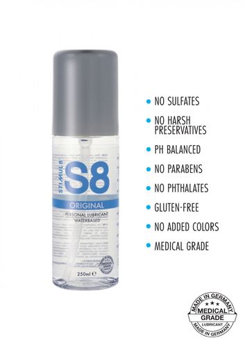 S8 Waterbased Lube 250ml Original na Arena.pl
