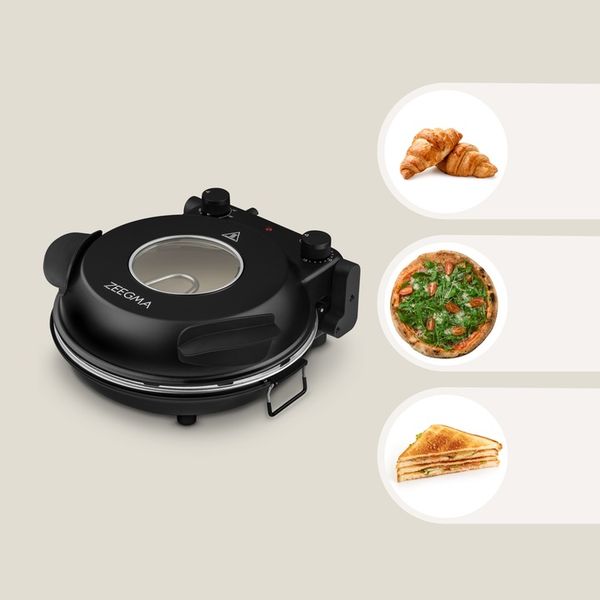 PIEC DO PIZZY 400°C Kamienny Domowy piecyk PIZZA PIECYK 1200W Termostat zdjęcie 3