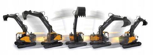 KOPARKA ZDALNIE STEROWANA MŁOT CHWYTAK CHDOUBLEE VOLVO EC160E na Arena.pl