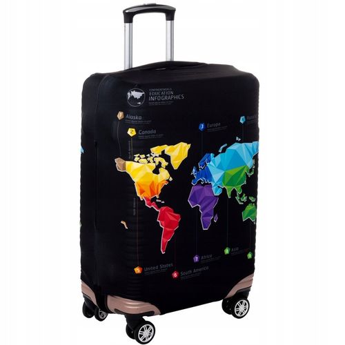 Pokrowiec Na Walizkę Podróżną Ochronny Etui Rozmiar XL Duży Bagaż 80x54x33 na Arena.pl