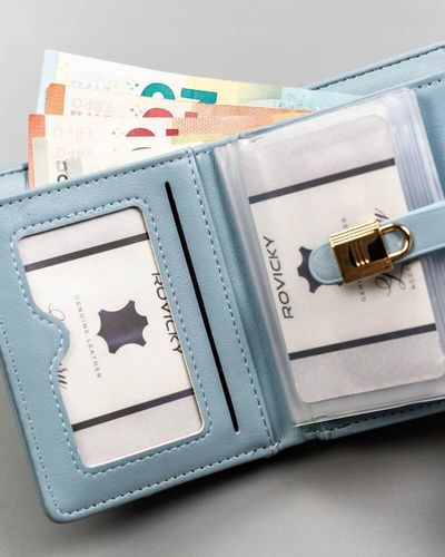 pojemny, rozbudowany portfel damski ze skóry ekologicznej - 4u cavaldi na Arena.pl