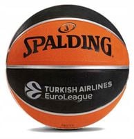 Piłka do Koszykówki Wytrzymała SPALDING Varsity TF150 Euroleague 5