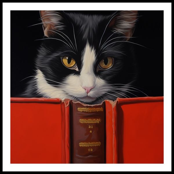 Plakat 60x60cm Koci Uczeń zdjęcie 3