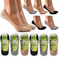 STOPKI Skarpetki BALERINKI Damskie Niskie BAMBUSOWE JAKOŚĆ