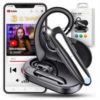 SŁUCHAWKA BLUETOOTH DO ROZMÓW BEZPRZEWODOWA DO UCHA DLA KIEROWCÓW ZESTAW