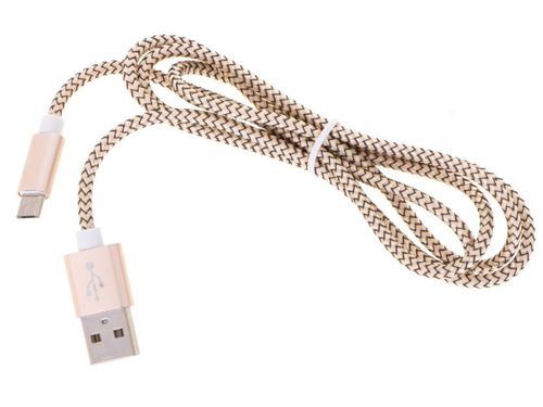 Ładowarka kabel micro USB złota na Arena.pl