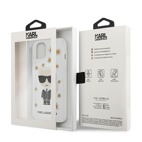 Etui Karl Lagerfeld do iPhone 13 mini, Przezroczysty na Arena.pl
