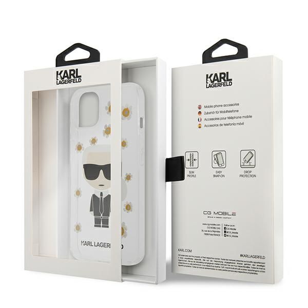 Etui Karl Lagerfeld do iPhone 13 mini, Przezroczysty zdjęcie 8
