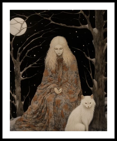 Plakat 40x50cm Stróżka Leśna zdjęcie 3