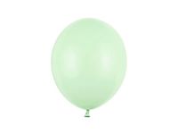 Balony pastelowe zielone pistacjowe strong, 27 cm 3 szt.