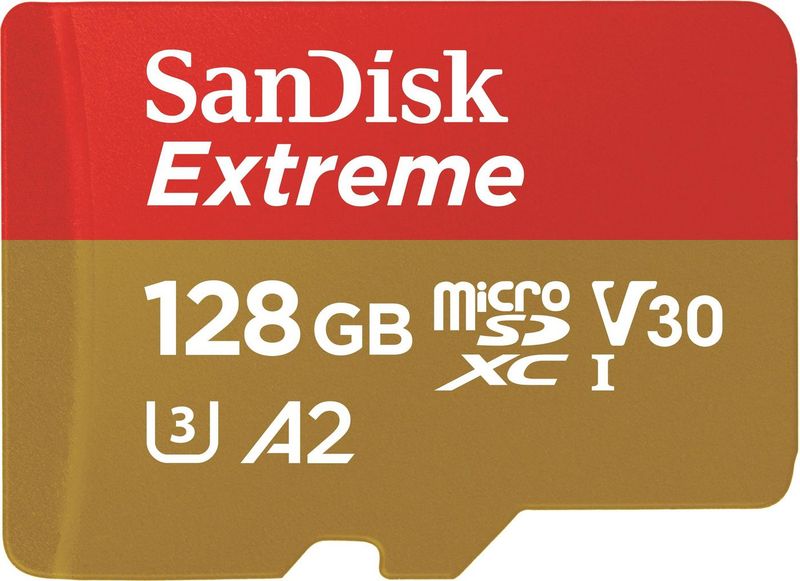 Sandisk Extreme 128 Gb Microsdxc zdjęcie 1