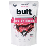 MOKRA KARMA DLA PSA BULT SASZETKA MIELONKA BOGATA W CIELĘCINĘ 500G