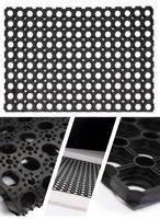 22 mm WYCIERACZKA AŻUROWA DUŻA GRUBA MATA WEJŚCIOWA ZEWNĘTRZNA 80X120 cm