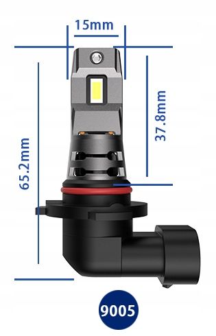 ŻARÓWKI LED i7s HB3 9005 CSP LIGHT +400% EMC E11 RETRIFY na Arena.pl