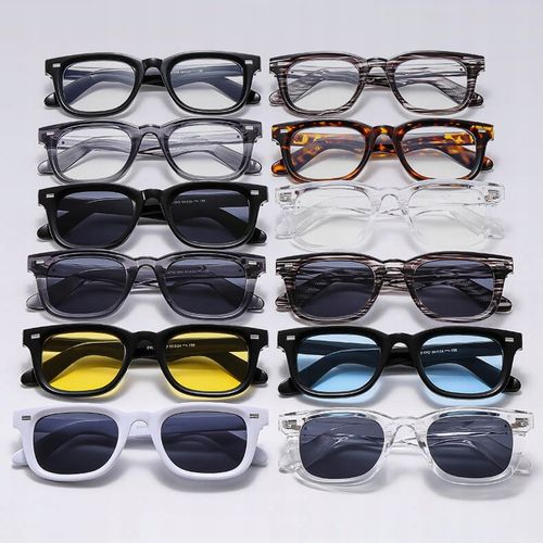 OKULARY PRZECIWSŁONECZNE filtr UV400 zebra damskie męskie +ETUI+ŚCIERKA na Arena.pl