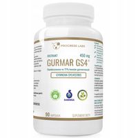 Gurmar GS4 Ekstrakt 75% ZMNIEJSZA APETYT 90kap