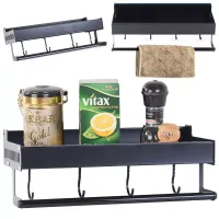 Półka kuchenna wisząca ścienna wieszak organizer