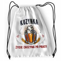 Plecak Dla Kuzynki Sportowy Szkolny Worek Torba Z Nadrukiem Ze Zdjęciem