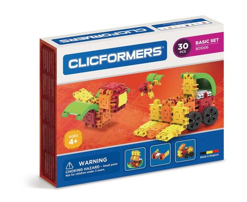 KLOCKI DLA DZIECI CLICS CLICFORMERS 30 ELEMENTÓW na Arena.pl