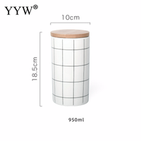 Nordic - Pojemnik Do Przechowywania Żywności - Puszki - Ceramiczne 1