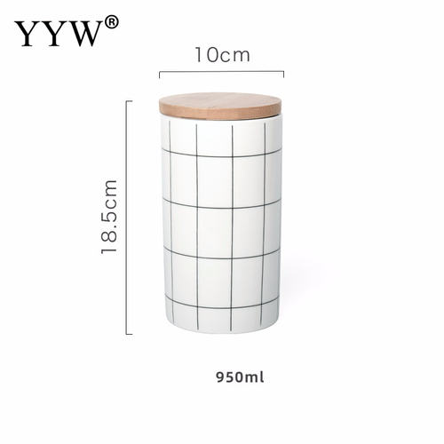 Nordic - Pojemnik Do Przechowywania Żywności -  Puszki - Ceramiczne 4 na Arena.pl