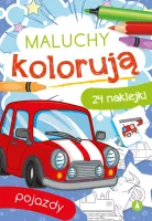 Maluchy kolorują. Pojazdy