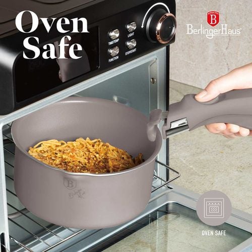 zestaw garnków tytanowych 12 elem. berlinger haus bh-8251 taupe na Arena.pl