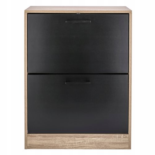 szafka na buty regał 2 komory obuwie komoda pojemna do przedpokoju regał na Arena.pl