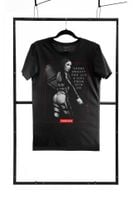 t shirt men black s regular