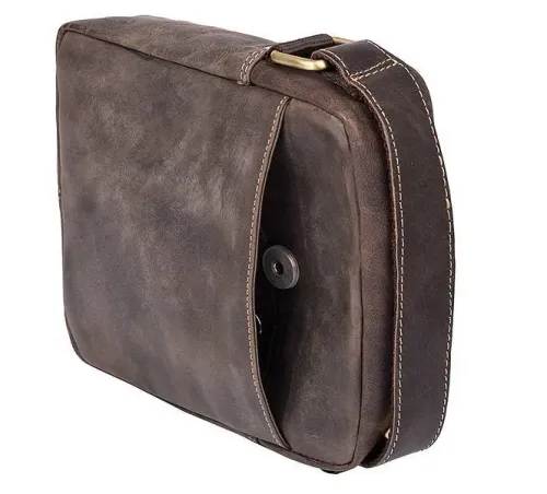 męska listonoszka z bydlęcej skóry naturalnej - always wild na Arena.pl