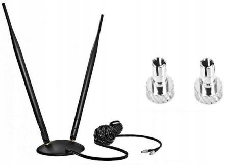 Antena Dual Lte 10Dbi Huawei Zte Ts5 E3372 E3272 na Arena.pl