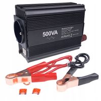 Przetwornica samochodowa inwerter napięcia DC/AC 12V 230V 400W | SinMod