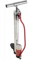 POMPKA STOJĄCA Z MANOMETREM METALOWA