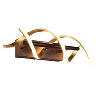 Lampa ścienna SEQUENCE 241810208 Trio LED 22W zmienna barwa spiralka przełącznik złota