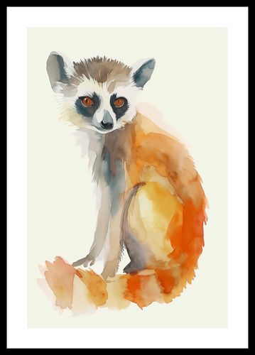 Plakat 30x45cm Lemurek na Arena.pl