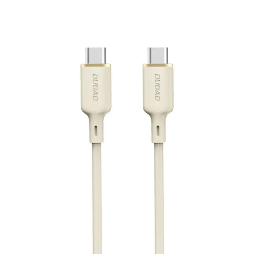 Kabel Dudao L7SCC USB-C - USB-C 100W 2m - beżowy na Arena.pl
