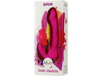 Wibrator Silikonowy Ze Stymulatorem Łechtaczki - Alive Bifun