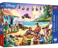 Puzzle 1000 Premium  Stitch Impreza Na Plaży 10918