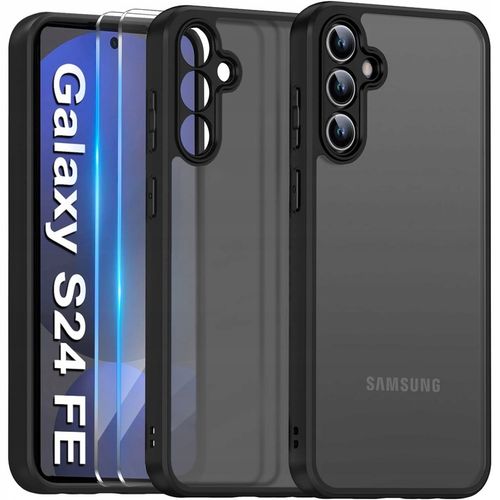 Etui do SAMSUNG S24 FE + 2x SZKŁO PREMIUM MATTE CASE WZMACNIANE 360° MATOWE na Arena.pl